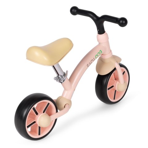 Rowerek biegowy dla dzieci koła EVA regulacja siodełka różowy ECOTOYS ECOTOYS Rowerek biegowy dla dzieci koła EVA regulacja siodełka różowy ECOTOYS ECOTOYS