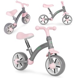 Rowerek biegowy dla dzieci koła EVA regulacja siodełka szary ECOTOYS ECOTOYS