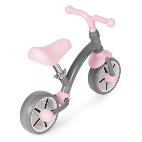 Rowerek biegowy dla dzieci koła EVA regulacja siodełka szary ECOTOYS ECOTOYS Rowerek biegowy dla dzieci koła EVA regulacja siodełka szary ECOTOYS ECOTOYS