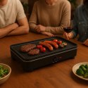Grill elektryczny 3w1 stojący stołowy płyta grillowa ociekacz termostat MultiGarden MultiGarden