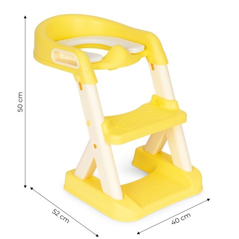 Nakładka na toaletę ze schodkami drabinką dla dzieci ECOTOYS ECOTOYS