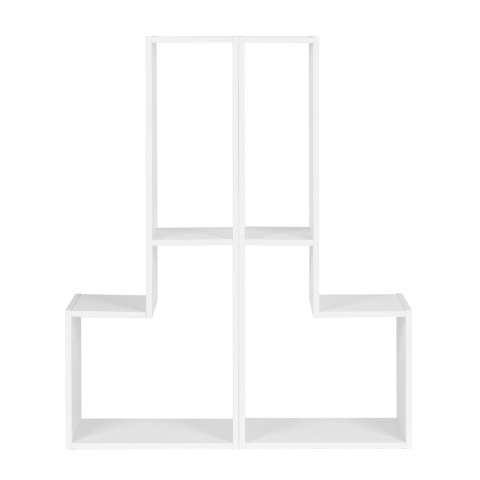 Nowoczesny regał modułowy geometryczny szafka na książki 4 półki ModernHome ModernHome Nowoczesny regał modułowy geometryczny szafka na książki 4 półki ModernHome ModernHome