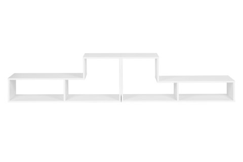 Nowoczesny regał modułowy geometryczny szafka na książki 4 półki ModernHome ModernHome Nowoczesny regał modułowy geometryczny szafka na książki 4 półki ModernHome ModernHome