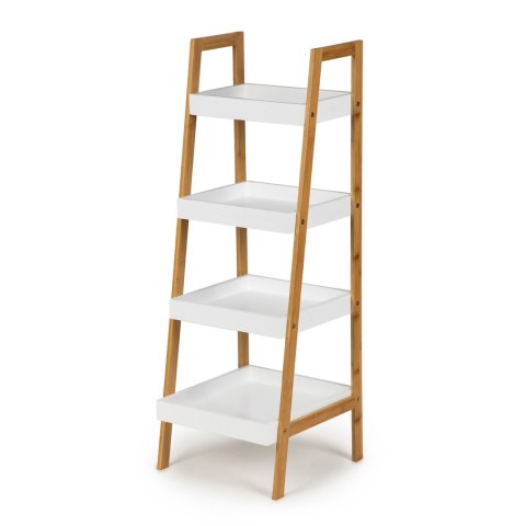 Regał szafka półka stoliczek 4 półki bambusowy stelaż ModernHome Regał szafka półka stoliczek 4 półki bambusowy stelaż ModernHome