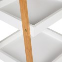 Regał szafka półka stoliczek 4 półki bambusowy stelaż ModernHome