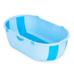 Wanienka dla dzieci wanna turystyczna składana odpływ niebieska ECOTOYS ECOTOYS
